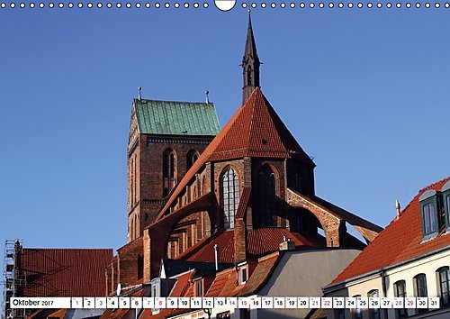 Wismarer Ansichten 2017 (Wandkalender 2017 DIN A3 quer): Wismar, Stadt der Backsteingotik – Perle an der Ostsee. Mittelalterliche Architektur und … (Monatskalender, 14 Seiten ) (CALVENDO Orte) - 11