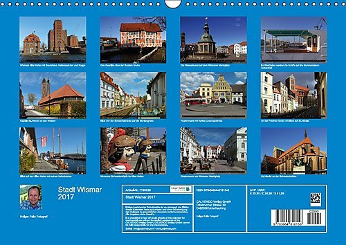 Stadt Wismar 2017 (Wandkalender 2017 DIN A3 quer): Wismar - Hansestadt mit Charakter (Monatskalender, 14 Seiten) (CALVENDO Orte) - 