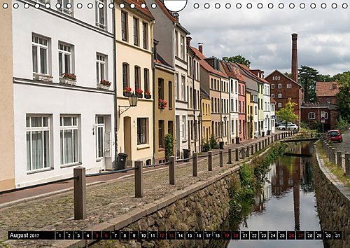 Hansestadt Wismar (Wandkalender 2017 DIN A4 quer): Die sehenswerte Altstadt der Hansestadt Wismar (Monatskalender, 14 Seiten ) (CALVENDO Orte) - 