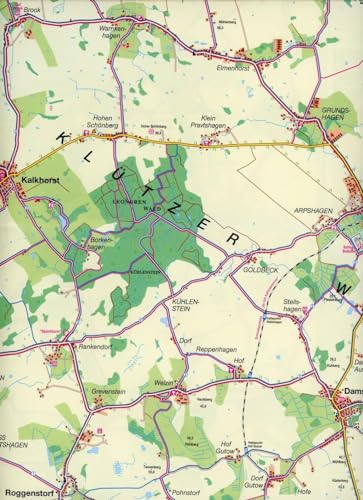 Ostseeküste um Boltenhagen von Travemünde bis Wismar: 1:35000, Wander- und Radwanderkarte. 2017-2020 (Deutsche Ostseeküste) - 4